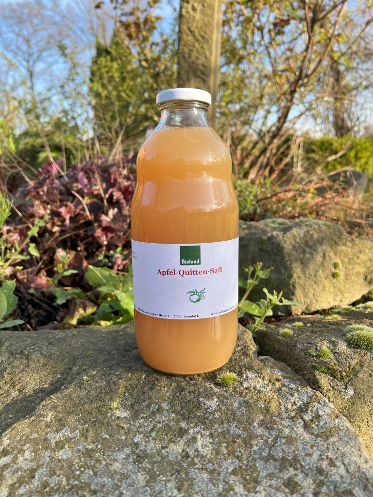 Bio-Apfel-Quitten-Saft