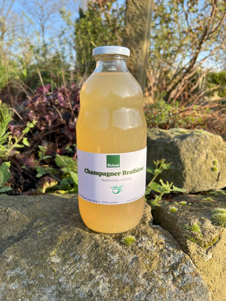 Bio-Birnensaft Sortenrein
